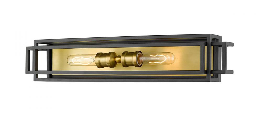 2 Light Vanity | 454-2V-BRZ-OBR