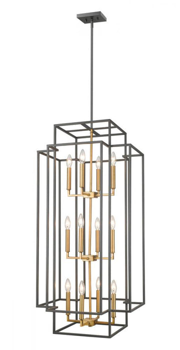 12 Light Chandelier | 454-42BRZ-OBR