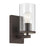 Kichler Crosby 4.5" 1-Light Wall Sconce with Clear Glass in Olde Bronze