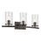 Kichler Crosby 23" 3-Light Vanity Light with Clear Glass in Olde Bronze