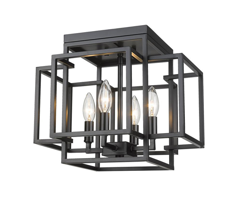 4 Light Flush Mount | 454F-MB