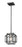 1 Light Pendant | 454MP-BK-BN
