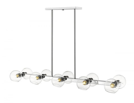 10 Light Linear Chandelier | 455-10L-CH