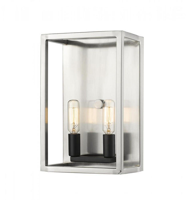 2 Light Wall Sconce | 456-2S-BN-BK