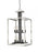8 Light Chandelier | 456-8BN-BK