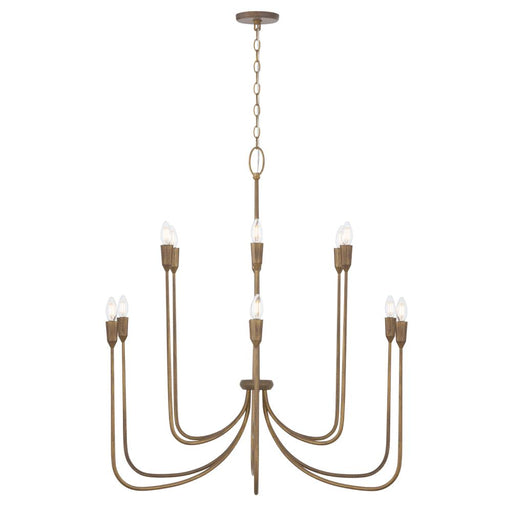 12-light Chandelier In Mystic Bronze | 456801MZ