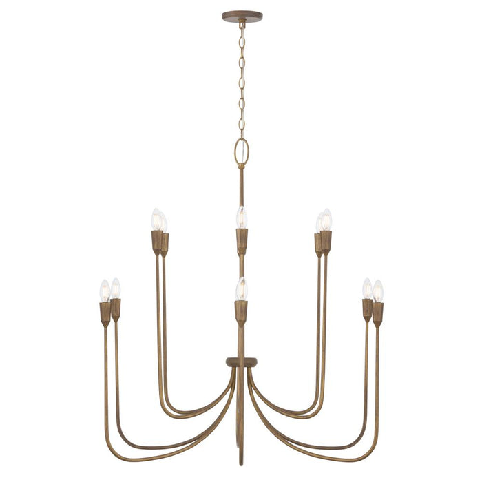 12-light Chandelier In Mystic Bronze | 456801MZ
