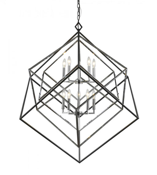 10 Light Chandelier | 457-10CH-MB