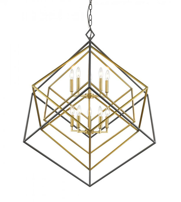 10 Light Chandelier | 457-10OBR-BRZ