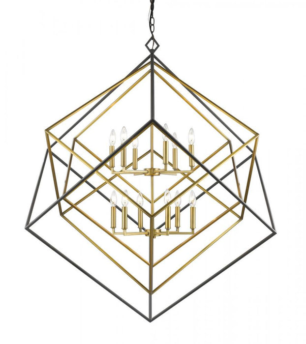 12 Light Chandelier | 457-12OBR-BRZ