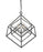 3 Light Chandelier | 457-3CH-MB