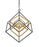 3 Light Chandelier | 457-3OBR-BRZ