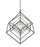 4 Light Chandelier | 457-4CH-MB