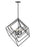 6 Light Chandelier | 457-6MB