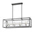 8 Light Linear Chandelier | 457-8L-CH-MB