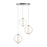 Atomo 3 Light Pendant In Chrome | 45736-018