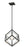 1 Light Pendant | 457MP-CH-MB