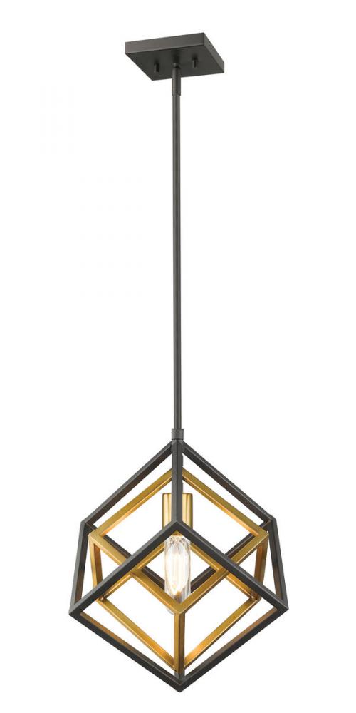 1 Light Pendant | 457MP-OBR-BRZ