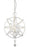 3 Light Chandelier | 458-12MW