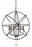 6 Light Chandelier | 458-24MB