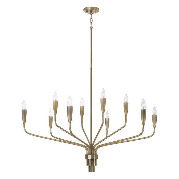 10 Light Chandelier | 460401ANB