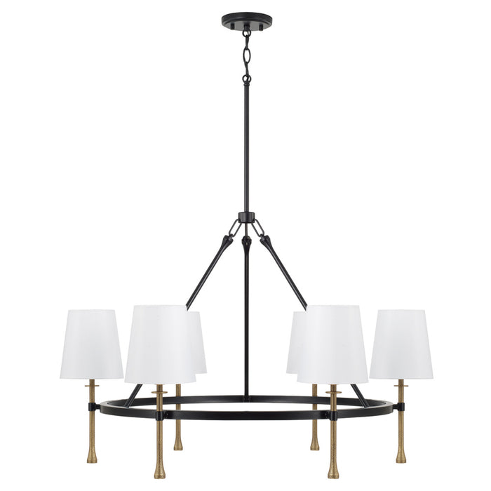 6 Light Chandelier | 460761MBG-717