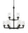 9 Light Chandelier | 462-9BRZ