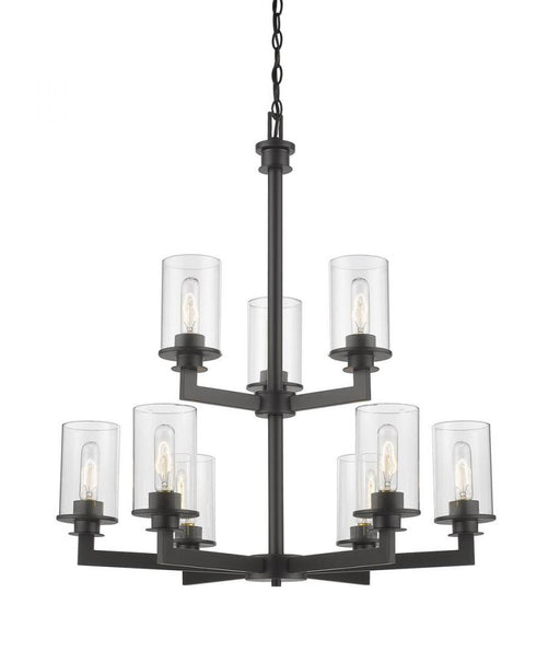 9 Light Chandelier | 462-9BRZ