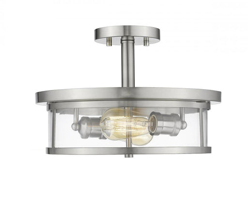 2 Light Semi Flush Mount | 462SF14-BN
