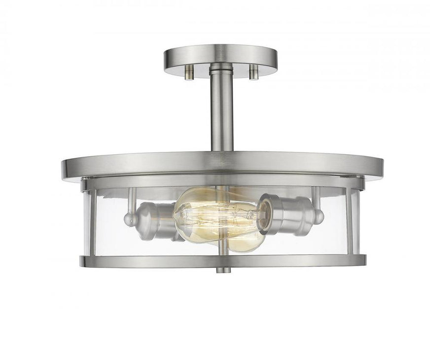 2 Light Semi Flush Mount | 462SF14-BN