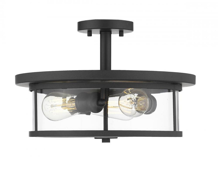 3 Light Semi Flush Mount | 462SF16-BRZ