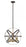 5 Light Pendant | 463-18HBRZ-OBR