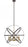 8 Light Chandelier | 463-30HBRZ-OBR