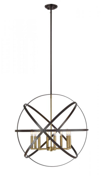 8 Light Chandelier | 463-30HBRZ-OBR