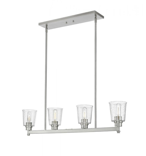 4 Light Linear Chandelier | 464-4L-BN