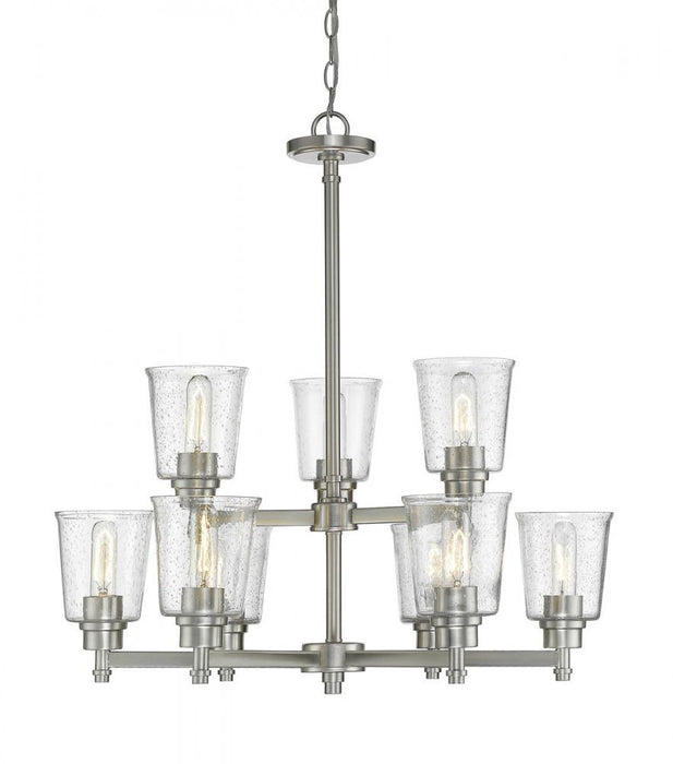 9 Light Chandelier | 464-9BN