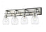 4 Light Vanity | 466-4V-MB-BN