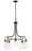 5 Light Chandelier | 466-5MB-OBR