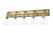 5 Light Vanity | 466-5V-MB-OBR