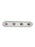 Generation Lighting De-Lovely traditional 4-light indoor dimmable bath vanity wall sconce in chrome silver finish