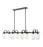 8 Light Linear Chandelier | 471-8L-MB