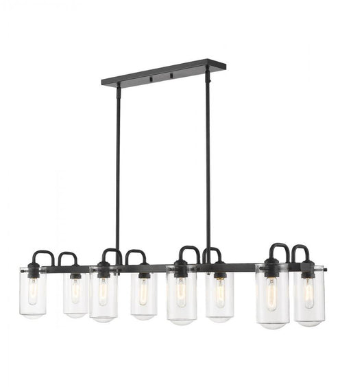 8 Light Linear Chandelier | 471-8L-MB