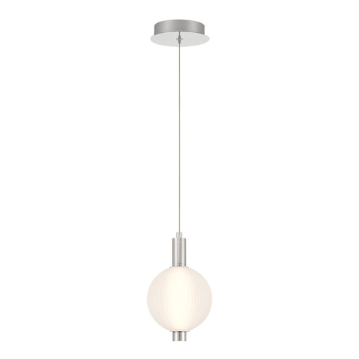 Palmas 10" Led Pendant In Nickel | 47189-027