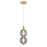Palmas 16" Led Pendant In Gold | 47190-016