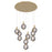 Palmas 30" Led Pendant In Gold | 47191-013