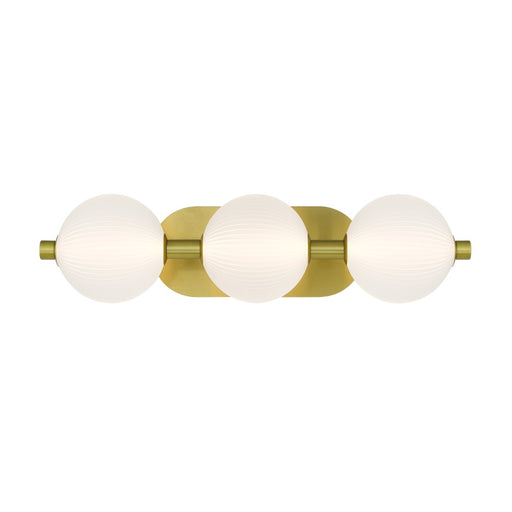 Palmas 3 Light Vanity In Gold | 47193-017