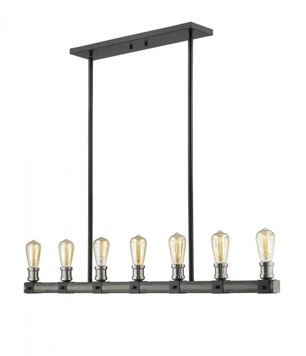7 Light Linear Chandelier | 472-7L-ABB