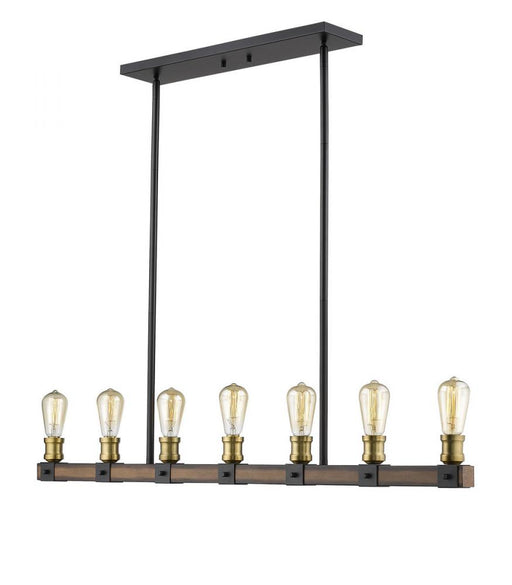 7 Light Linear Chandelier | 472-7L-RM