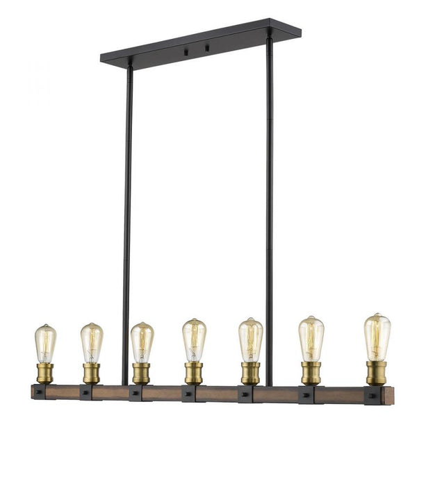 7 Light Linear Chandelier | 472-7L-RM