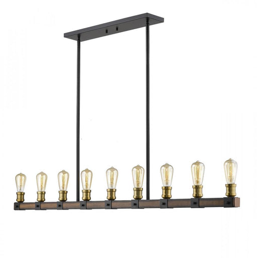 9 Light Linear Chandelier | 472-9L-RM